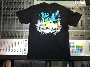 Globalmusix t-shirt Globalmusix t-shirt