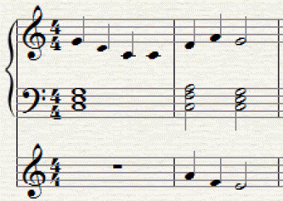 Arrangering med delad andrastämma